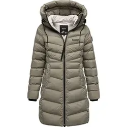 REPUBLIX Winterjacke CECELIA Damen Gefütterte Winter Jacke Mantel Parka mit großer Kapuze XL