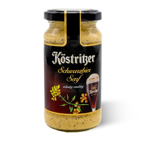Produktbild Altenburger Köstritzer Schwarzbier Senf aus Thüringen 200ml