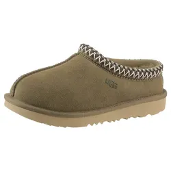 Ugg Kids Tasman II Holzschuhe Braun EU 35 - Halbschuhe für Mädchen, vielseitig als Hausschuh oder Outdoor-Schuh nutzbar, mit umweltfreundlicher Zuckerrohr-EVA-Laufsohle und antibakteriellem Futter für hohen Tragekomfort.