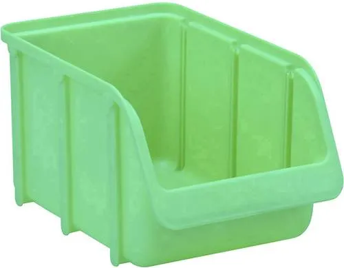 Hünersdorff 673400 Sichtlagerkasten (B x H x T) 240 x 145 x 125 mm Grün 1 St.