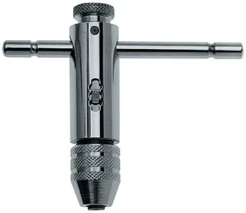 KAYSER 867890 Werkzeughalter, mit Knarre, Größe: 1 Spannbereich mm: M 3-M 10 Spannbereich G/BSW: 1/8-3/8 Vierkant mm: 2,7-5,5 Gesamtlänge mm: 85