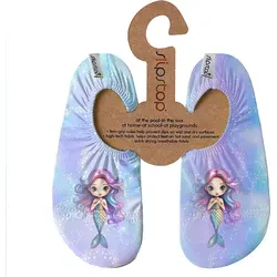 Slipstop Meerjungfrau Badeschuhe Turnschläppchen Seamaid lila 18-20 - 18-20