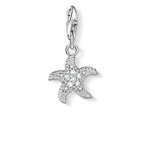 Thomas Sabo Damen Charm-Anhänger Seestern Charm Club in silber von THOMAS SABO
