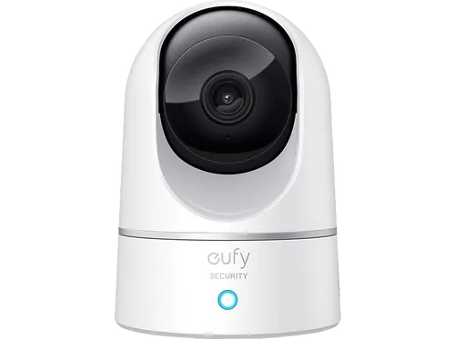 eufy Indoor Cam 2K Pan & Tilt - Smarte Überwachungskamera - Überwachungskamera mit 2K Auflösung und automatischer Schwenk- und Neigefunktion für optimale Raumüberwachung, Nachtsicht und einfache App-Steuerung.