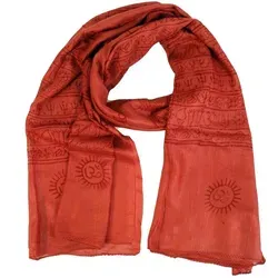 Schals & Halstücher Orange von Guru-Shop