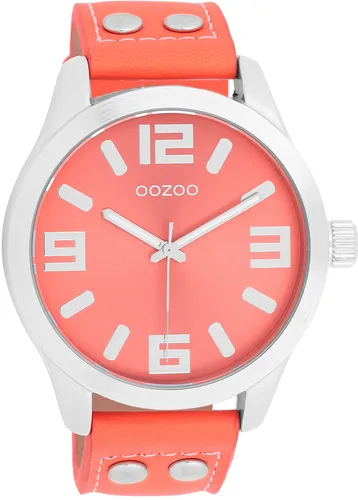 OOZOO Quarzuhr C1073 in orange von OOZOO
