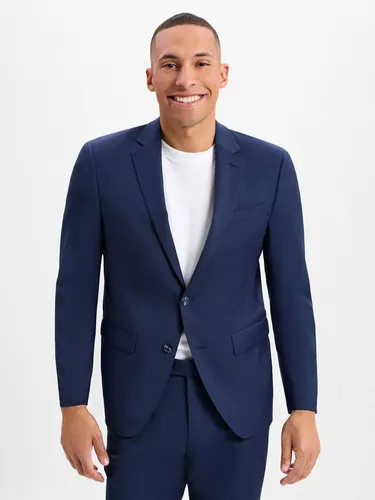 HECHTER PARIS Sakko Vollstretch-Futter blau 28 - Business- & Abendmode für Herren, modernes Sakko mit Vollstretch-Futter für optimalen Tragekomfort und Bewegungsfreiheit.