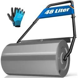 KESSER® Rasenwalze Metall 60cm mit 48L Füllvolumen