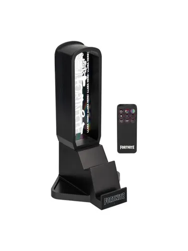 Paladone Fortnite Desk Headphone Stand with Light - Merchandise und praktischer Gaming-Zubehör, der Ihre Kopfhörer organisiert hält und gleichzeitig als Controller- und Telefonständer dient – für ein aufgeräumtes Setup mit stylischem Licht.