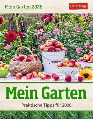 Mein Garten Tagesabreißkalender 2026 von Harenberg