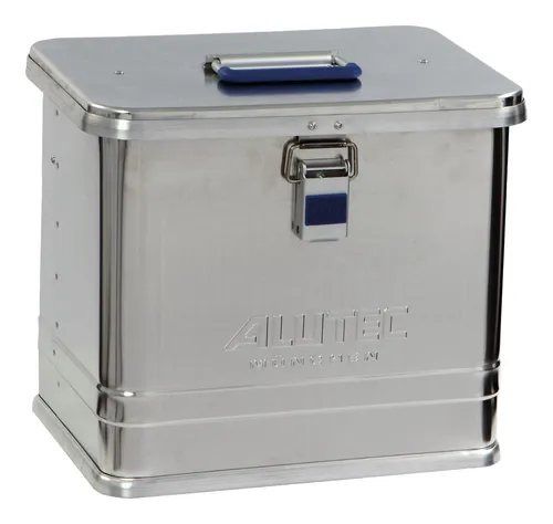 Alutec Aluminiumbox COMFORT 27 - 27 Liter, 350 x 245 x 315 mm - Aluboxen, robuste und wetterfeste Aufbewahrungslösung für Werkzeug und Equipment, ideal für den Einsatz im Freien.
