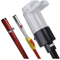 Prüfgerät für Rauch/Wärmemelder FDT 533 - HEKATRON Prüfgerät zur effektiven Rauchprüfung von Rauchwarnmeldern, inkl. Aufnahme für Prüfgasflasche mit Auslösemechanik - ideal für Sicherheitsprüfungen.