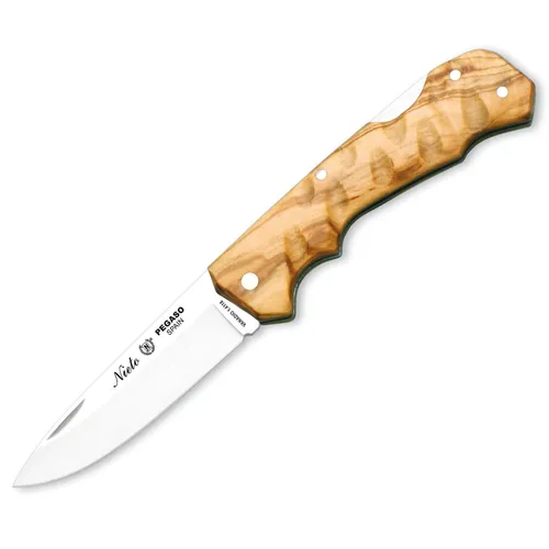 Nieto Pegaso Taschenmesser Olivenholz Back Lock