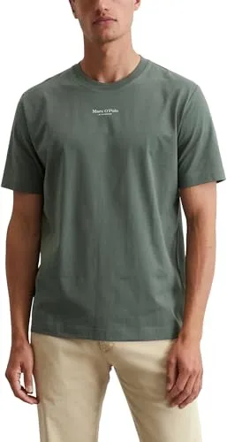 Produktbild Marc O'Polo Herren T-Shirt aus Bio-Baumwolle, Regular Fit in Grün (Mangrove)