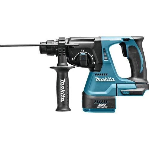 Makita DHR 242 Z Akku Bohrhammer 18 V - Leistungsstarker Bohrhammer für vielseitige Anwendungen - Bohrmaschinen, 18 V Brushless Motor für hohe Effizienz und lange Laufzeit, ideal für professionelle Einsätze.