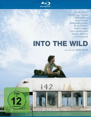 Into the Wild [Blu-ray] - Packender Abenteuerfilm, freigegeben ab 12 Jahren, der die Suche nach Freiheit und Selbstfindung eindrucksvoll erzählt.