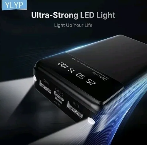 Xlayer Powerbank PD 20W 20.000 mAh mit integrierten Kabeln - Powerbanks für unterwegs mit Fast Charge-Technologie und der Fähigkeit, bis zu 4 Geräte gleichzeitig zu laden. Kompakt und leicht, ideal für Reisen und Notfälle.