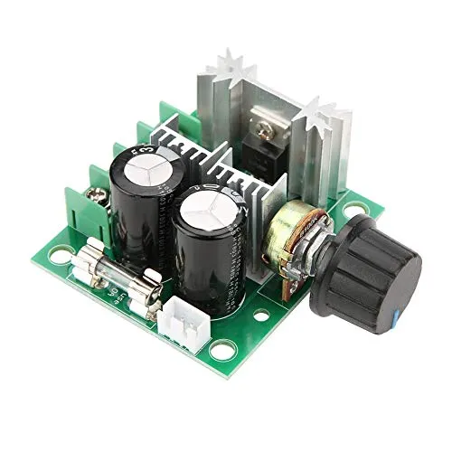 10A Motordrehzahlregler, 12V-40V 10A PWM DC Motorregler Stufenlos Variabler Drehzahlschalter