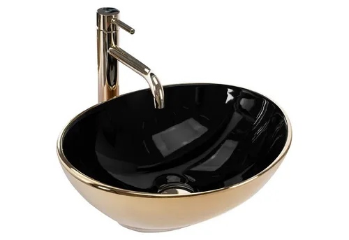 GTM Design Aufsatzwaschbecken Modern in gold von GTM Design