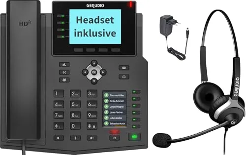 GEQUDIO IP Telefon GX5+ Set