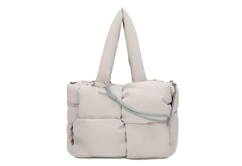 Fritzi aus Preußen Brigitte x Fritzi Limited Puffed Shopper Tasche 37 cm - Handtaschen in elegantem Weiß, ideal für jeden Anlass und bietet ausreichend Platz für Ihre Essentials.