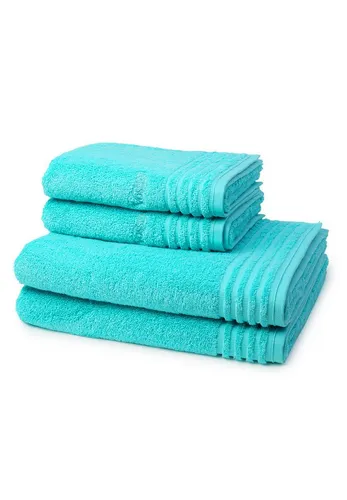 Vossen Handtuch Set Vienna Style Supersoft in blau von Vossen