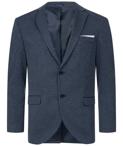 Indumentum Herren Sakko Slim Fit IJS-102 blau S - Elegantes Slim Fit Sakko in Dunkelblau, aus elastischem Material für hohen Tragekomfort. Ideal für legere Anlässe und modische Auftritte.