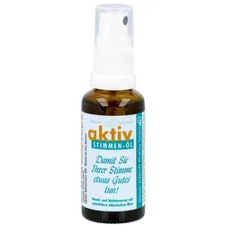 Aktiv Stimmen Öl Sprühflasche