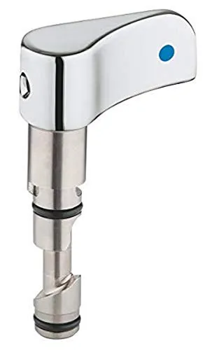 GROHE Mischwelle mit Hebel, chrom (42839000) - Zubehör & Accessoires, hochwertige Mischwelle mit ergonomischem Hebel für präzise Temperatur- und Mengenregulierung.