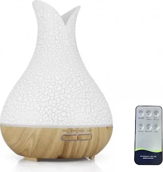BOT Aroma Diffusor B5 DO - weiß und hellbraun Holz 400 ml
