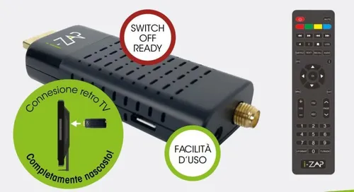 I-Can DVBT2 digitaler terrestrischer Empfänger mini HDMI Stick - T406