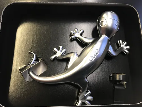 Audi Designgecko Aluminiumoptik von Audi