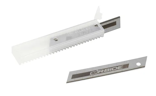 OSTRZE CARBIDE ŁAMANE 18 MM X 5 SZT. STANLEY 3253560118181