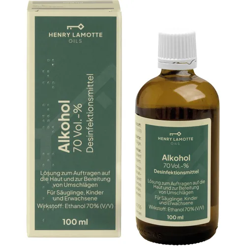 ALKOHOL 70% V/V Henry Lamotte 100 ml PZN 10042755
