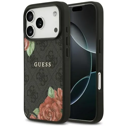 Guess Hardcase 4G Flowers Print für iPhone 17 Pro Max