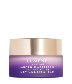 Lumene Nordic Ageless Radiant Youth Day Cream SPF30 - Tagescreme mit SPF30, die feine Linien mildert, den Teint strafft und vor UVA/UVB-Strahlen schützt.