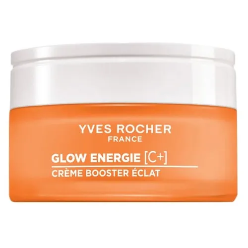 Yves Rocher Glow Énergie [C+] Glow Boosting Cream – Strahlende Haut - Tagespflege mit Kapuzinerkresse & Vitamin C für sofortige Leuchtkraft und glatte Haut. 96% natürliche Inhaltsstoffe, dermatologisch getestet und Made in France.
