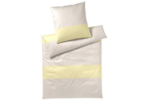 JOOP! Bettwäsche Split Vanilla 160x210 cm + 65x100 cm in braun von JOOP!