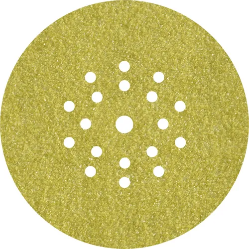 Schleifpapier K 120 Ø 225 Korund gelocht für Wand- und Deckenschleifer
