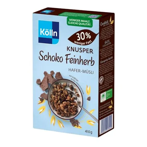 Kölln Müsli Knusper Schoko Feinherb, 410g