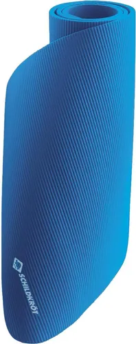 SCHILDKRÖT Fitnessmatte 10 mm blau - Sportmatte mit 10 mm Dicke, rutschfest und ideal für Yoga, Pilates und Fitnessübungen - für optimalen Komfort und Unterstützung.