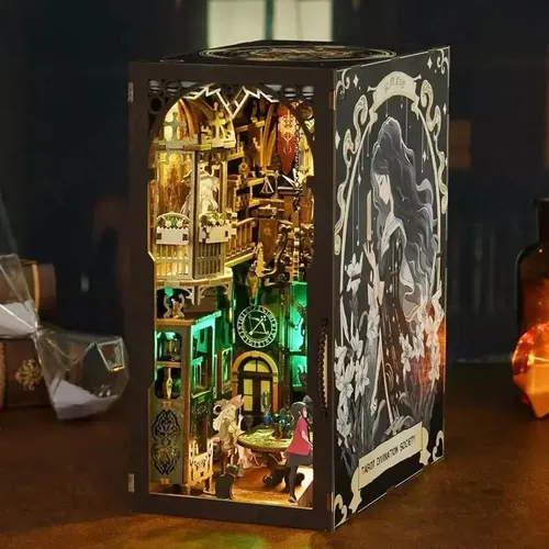 Miniaturowy domek Book Nook Karty tarota - Habarri