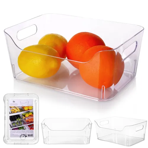 Kühlschrank-Aufbewahrungsbehälter Kühlschrankorganizer 23x16x9,5 cm