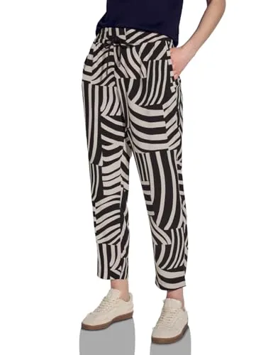 Street One Damen Gemusterte Hose