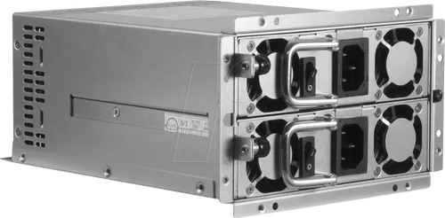 Inter-Tech Server-Netzteil 2A-MV0700 2HE - 2x700W, 80PLUS Silber mit bis zu 92% Effizienz und 4 Lüftern für optimale Kühlung