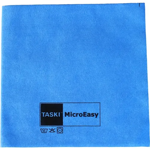 Microfasertuch Taski MicroEasy blau 37x38 cm mit Vliesstofftechnologie, universell einsetzbar 7514575