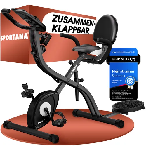 DeubaXXL DE Heimtrainer Fahrrad Eagle von Sportana