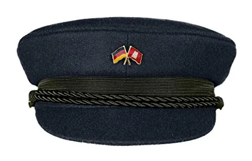 MADSea Elbsegler Premium Tuch Dunkelblau mit Pin Deutschland Hamburg
