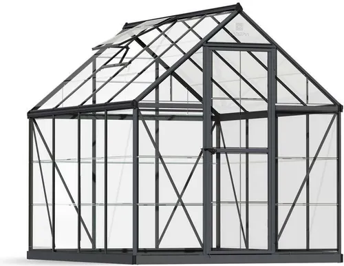 Palram - Canopia Gewächshaus Harmony 68 - Garten-Zubehör mit 5 Jahren Herstellergarantie, ideal für Hobbygärtner zur Verlängerung der Anbausaison und einfachen Selbstmontage.