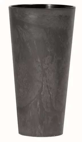 Übertopf Ø 20 cm Betonoptik Anthrazit Hoch Blumentopf Kunststoff Blumenkübel